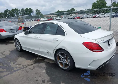 2016 Mercedes-Benz C 300 Luxury/Sport из США, поврежденный, VIN 55SWF4JB1GU168112